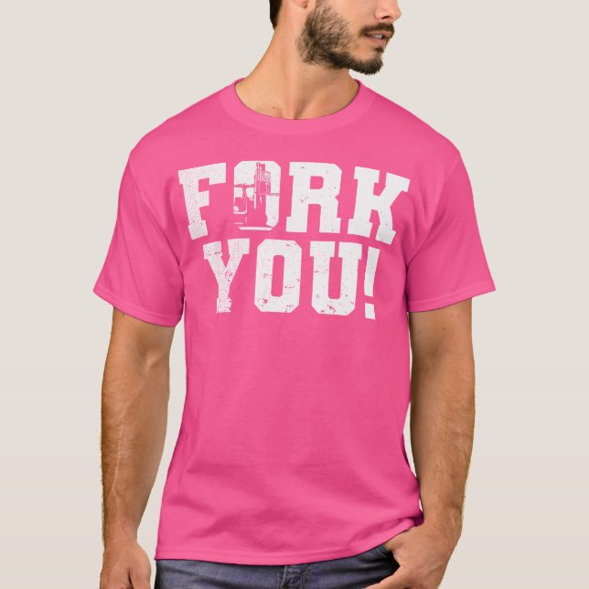Gabelstapler T-Shirt (Vorderseite)