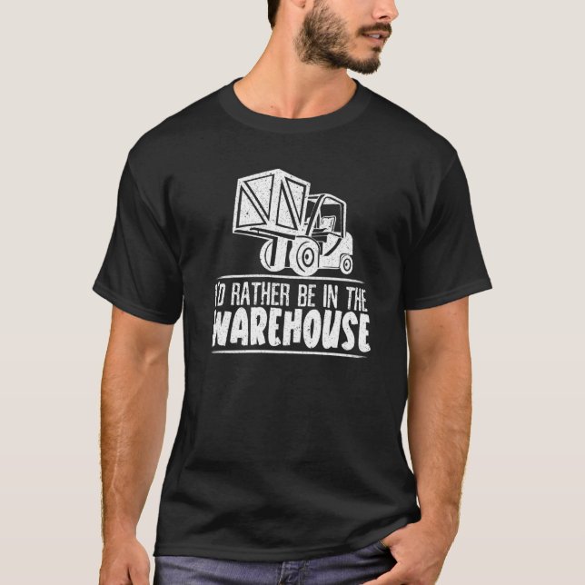 Gabelstaplerarbeiter 15 T-Shirt (Vorderseite)