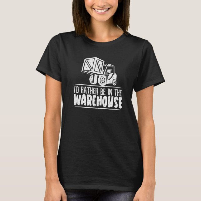 Gabelstaplerarbeiter 15 T-Shirt (Vorderseite)
