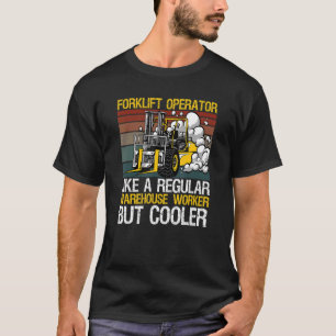Gabelstaplerdesign für einen Gabelstapler T-Shirt