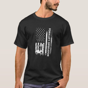 Gabelstaplerfahrer Amerikanischer Stapler T-Shirt