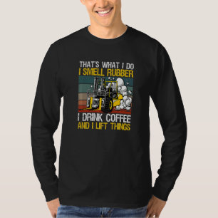 Gabelstaplerfahrer für einen Lagerstaplerbediener T-Shirt