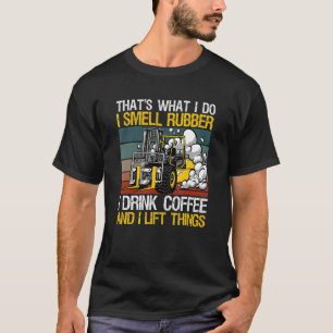 Gabelstaplerfahrer für einen Lagerstaplerbediener T-Shirt