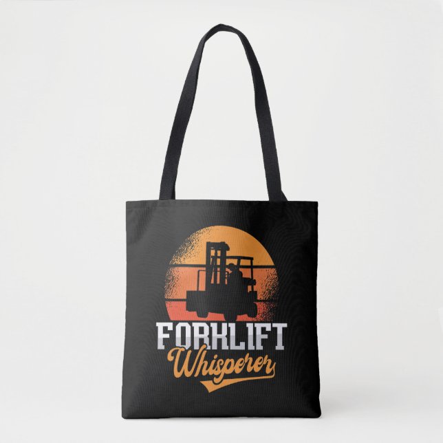 Gabelstaplerfahrer Tasche (Vorderseite)