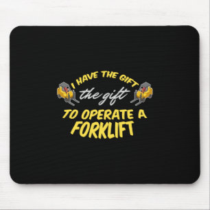 Gabelstaplergeschenk Mousepad