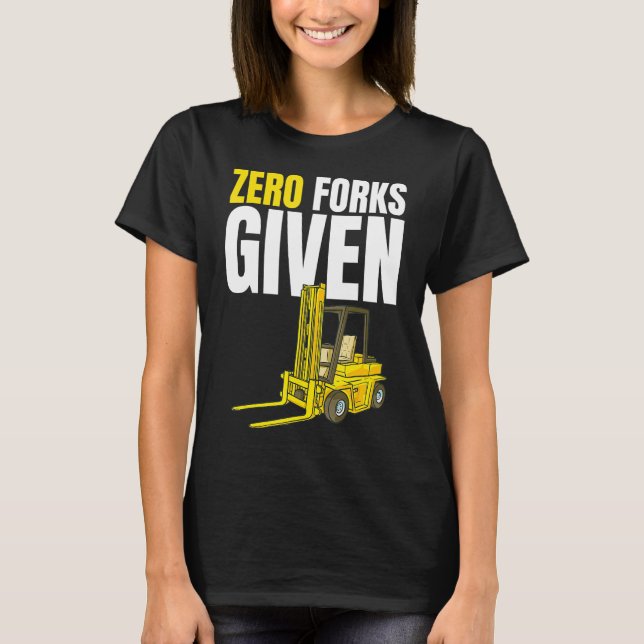 Gabelstaplerspeicher T-Shirt (Vorderseite)