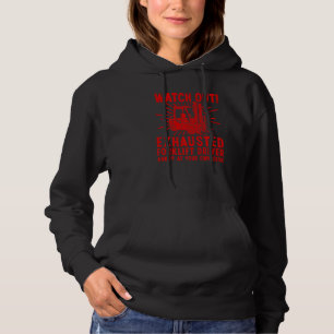 Gabelstaplertreiber für Männer Gabelstaplerin Hoodie