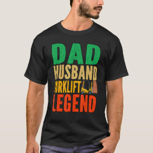 Gabelstaplertreiber für Mens Vater Warehouse T-Shirt