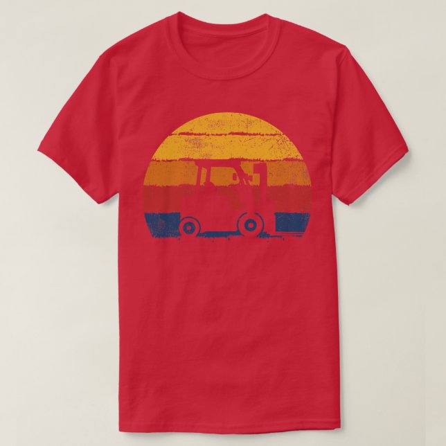 Gabelstaplertreiber T-Shirt (Design vorne)