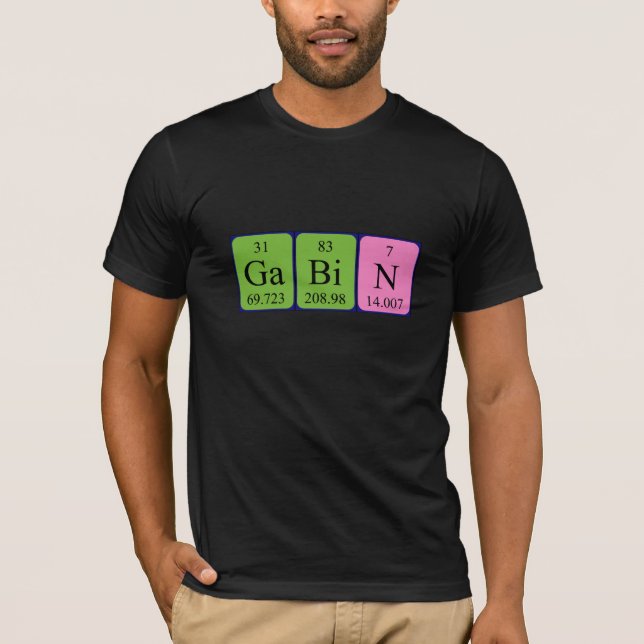 Gabin Periodenname Shirt (Vorderseite)