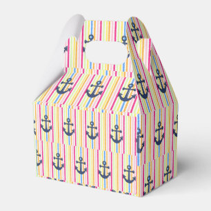 Gable Favor Box Anchor Geschenkschachtel