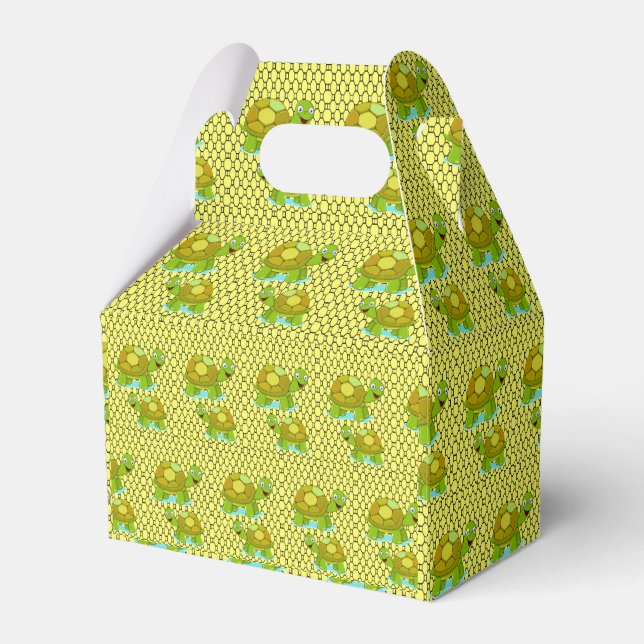 Gable Favor Box Geschenkschachtel (Vorderseite)