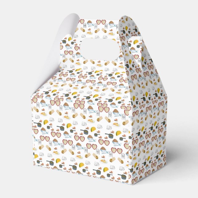 Gable Favor Box Geschenkschachtel (Vorderseite)