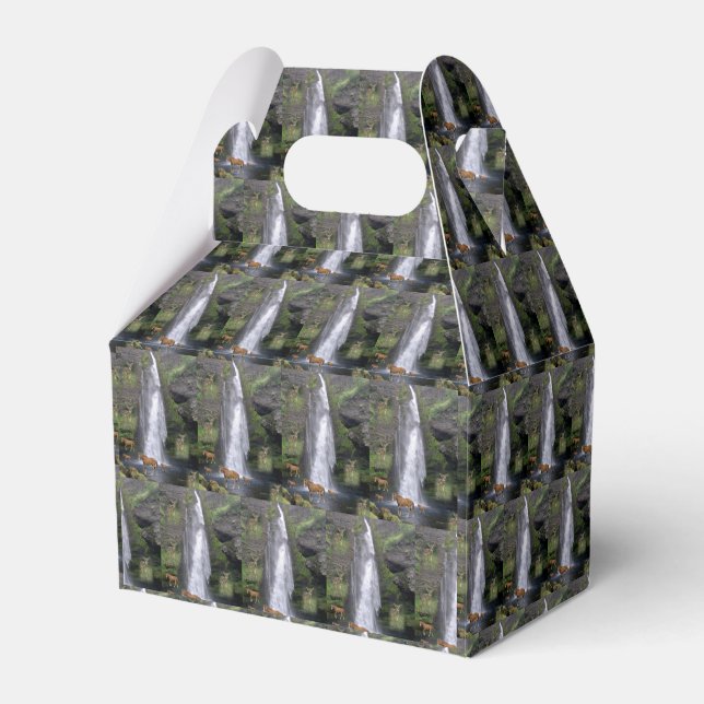 Gable Favor Box Geschenkschachtel (Vorderseite)