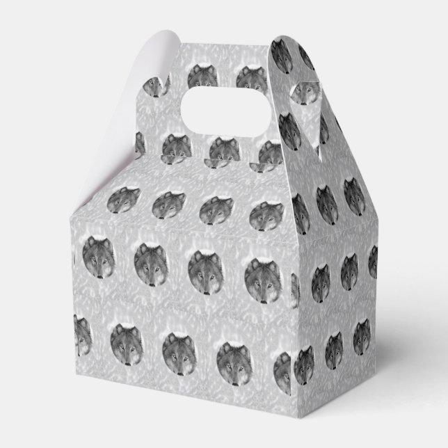 Gable Favor Box Geschenkschachtel (Vorderseite)
