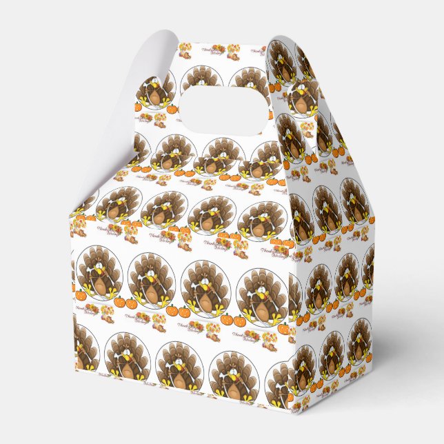 Gable Favor Box Geschenkschachtel (Vorderseite)