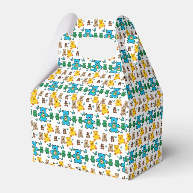 Gable Favor Box Geschenkschachtel (Vorderseite)