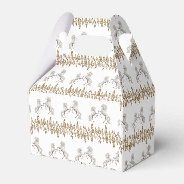 Gable Favor Box Geschenkschachtel (Vorderseite)