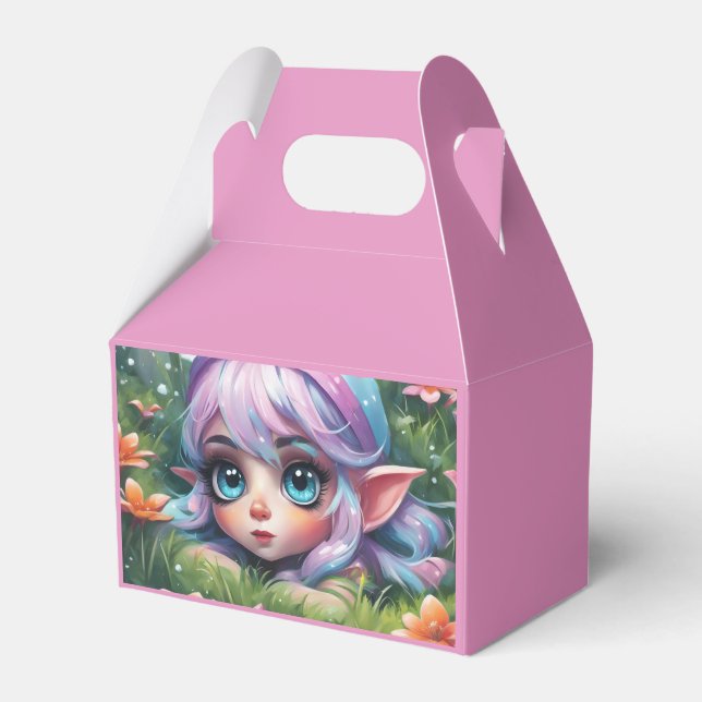 Gable Favor Box Geschenkschachtel (Vorderseite)