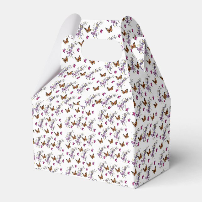 Gable Favor Box Geschenkschachtel (Vorderseite)