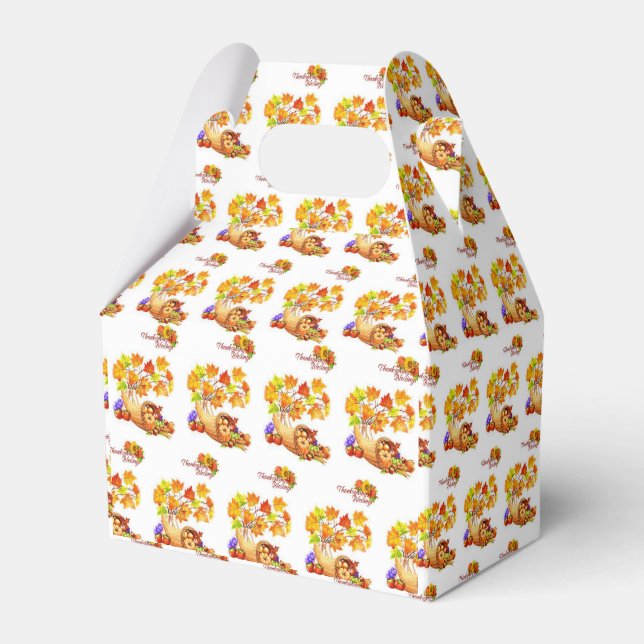 Gable Favor Box Geschenkschachtel (Vorderseite)