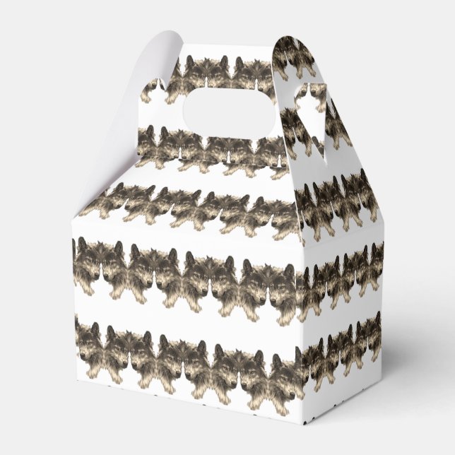 Gable Favor Box Geschenkschachtel (Vorderseite)