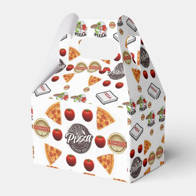 Gable Favor Box Geschenkschachtel (Vorderseite)