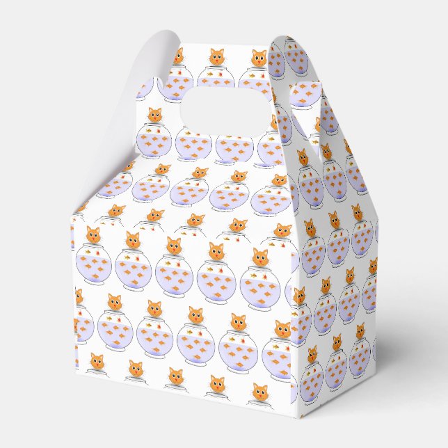 Gable Favor Box Geschenkschachtel (Vorderseite)