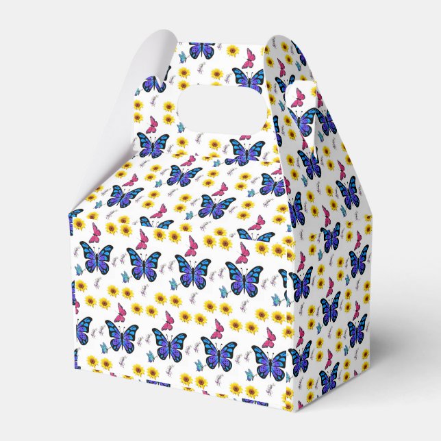 Gable Favor Box Geschenkschachtel (Vorderseite)