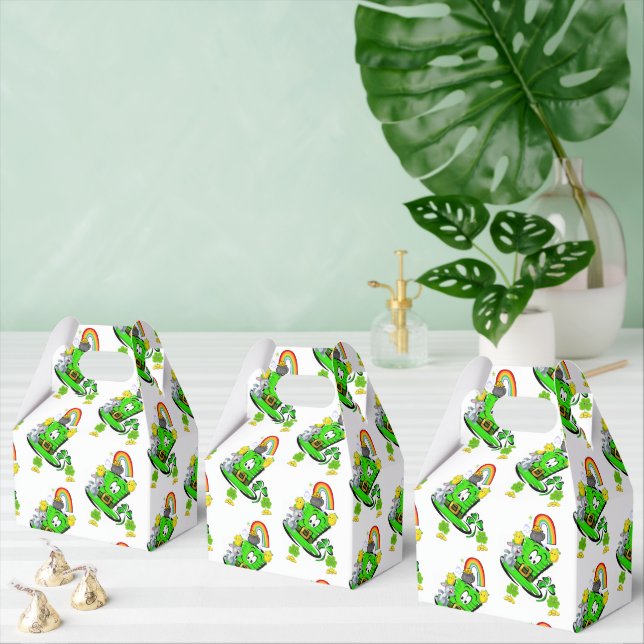 Gable Favor Box Happy St. Patrick's Day Rabbit  Geschenkschachtel (Zahlreiche)
