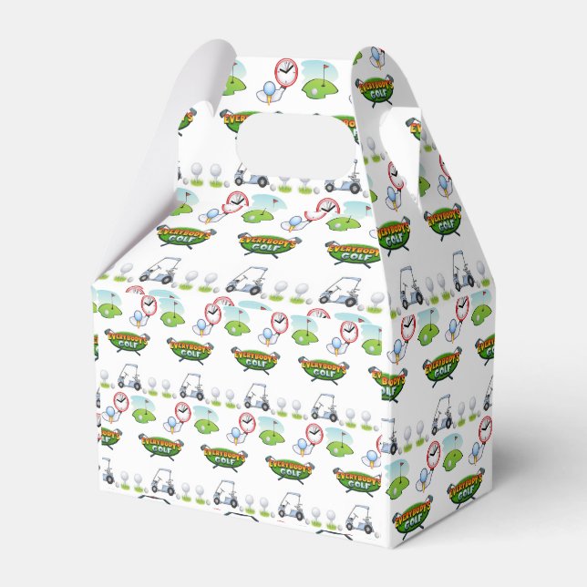 Gable Favor Box Sports Geschenkschachtel (Vorderseite)