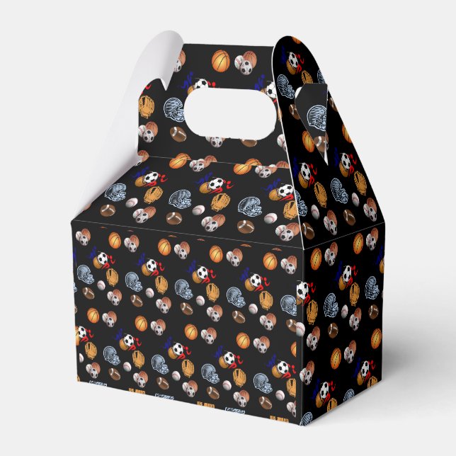 Gable Favor Box Sports Geschenkschachtel (Vorderseite)