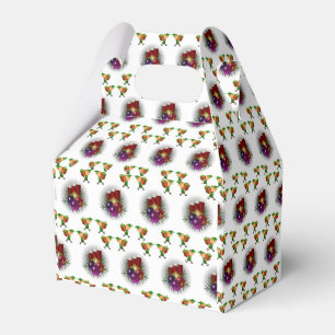 Gable Favor Box Weihnachten Geschenkschachtel