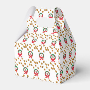 Gable Favor Box Weihnachten Geschenkschachtel