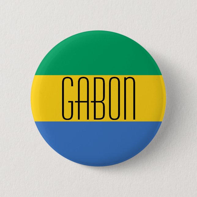 Gabon Button (Vorderseite)