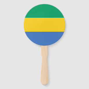 Gabon Flag Fächer