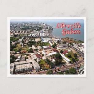 Gabon - Libreville - Postkarte