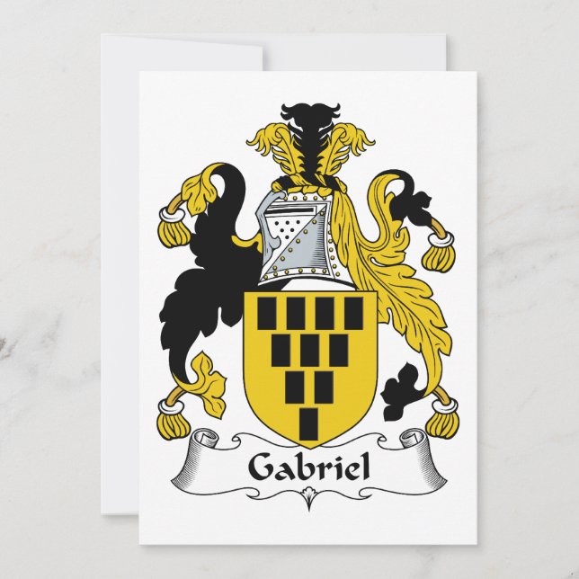 Gabriel Familienwappen (Vorderseite)