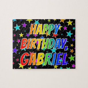 "GABRIEL" First Name, Fun "HAPPY BIRTHDAY"