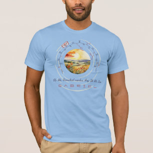 GABRIEL Peptid, Moon 8 w/ custom text, leicht T-Shirt