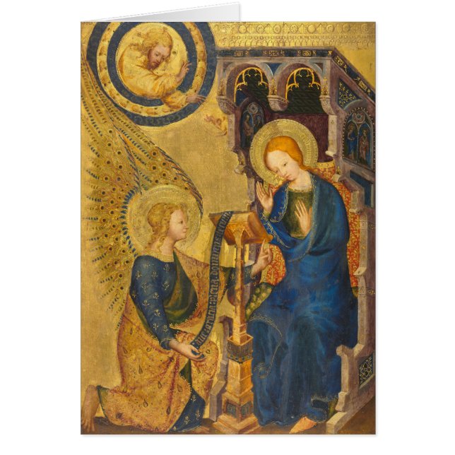Gabriel und Maria Malerei (Vorne)