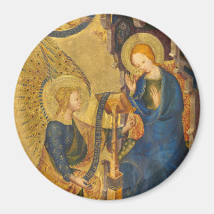 Gabriel und Maria Malerei Magnet