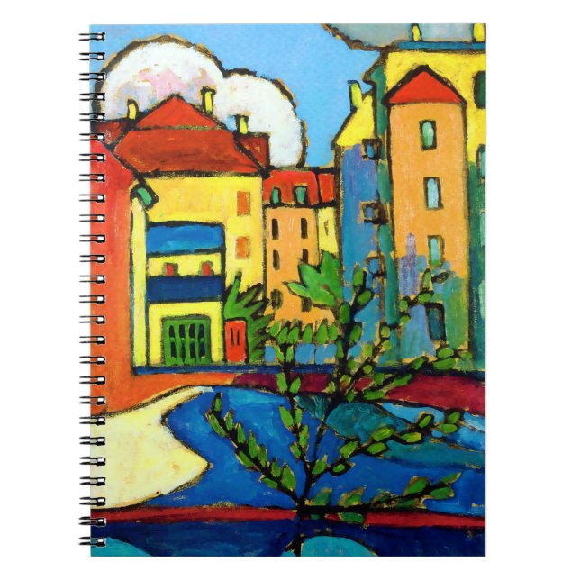 Gabriele Munter in Schwabing Notizblock (Vorderseite)