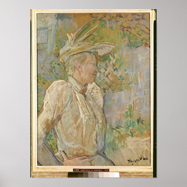 Gabrielle the Dancer, 1890 Poster (Vorne)