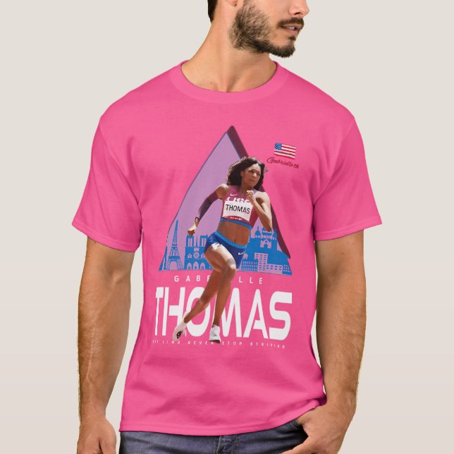 Gabrielle Thomas T-Shirt (Vorderseite)