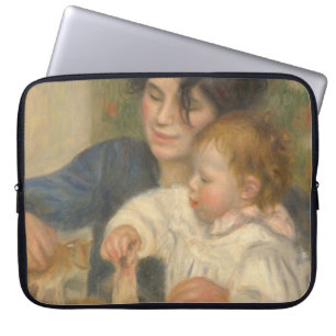 Gabrielle und Jean (von Pierre-Auguste Renoir) Laptopschutzhülle