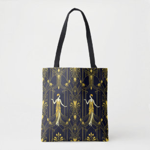 Gabsy Gold- und Schwarzdekormuster Tasche