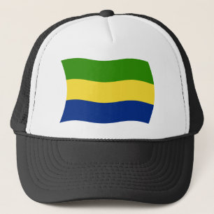 Gabun Flaggenhut Truckerkappe
