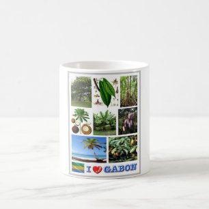 Gabun - I Liebe Gabun - Kaffeetasse