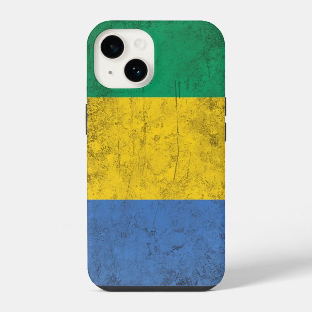 Gabun iPhone 14 Hülle (Rückseite)
